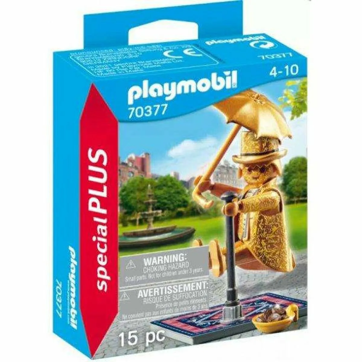 Statuetta Articolata Playmobil Special Plus Street Artist 70377 (15 pcs)