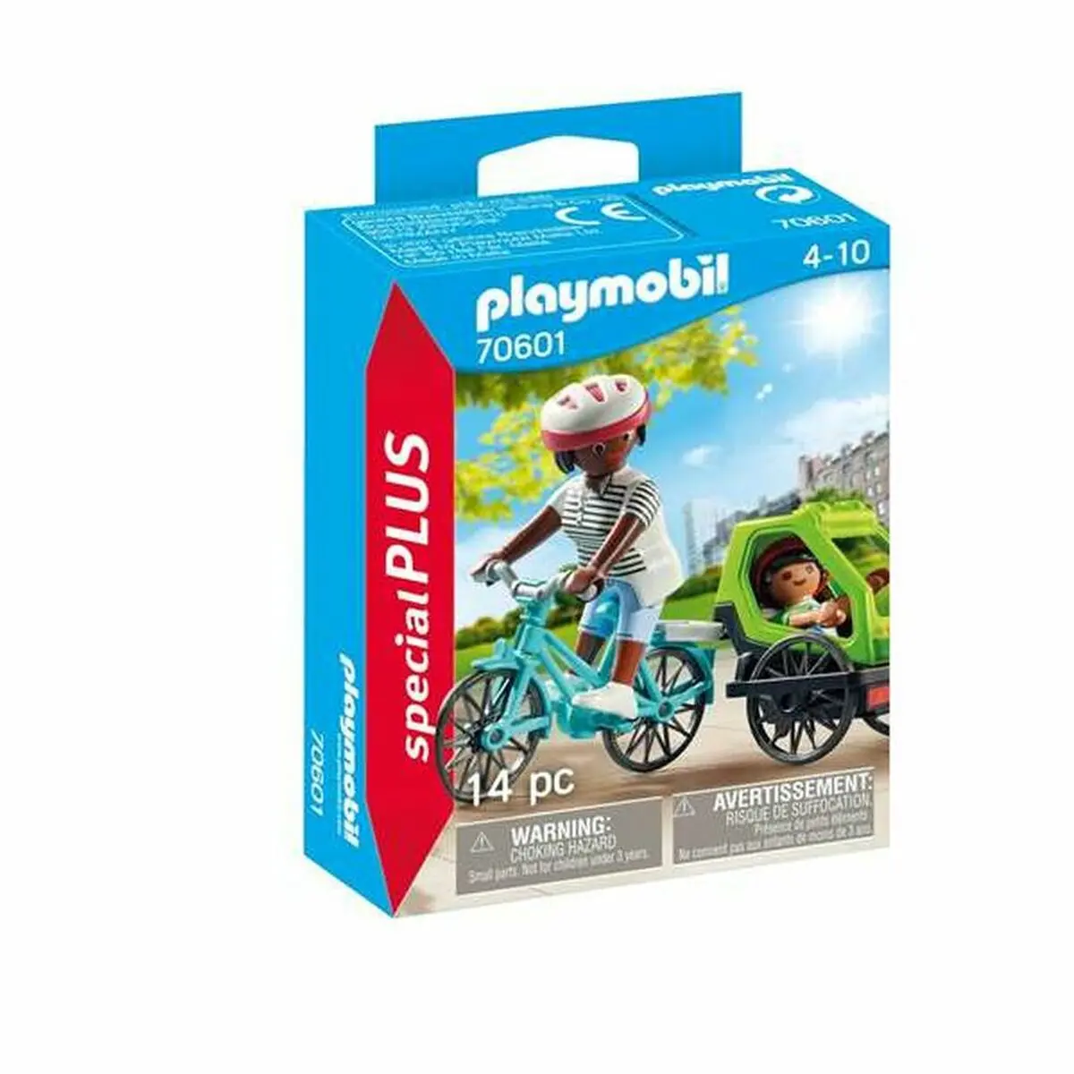 Statuetta Articolata Playmobil Special Plus Bicicletta Excursion 70601 (14 pcs)