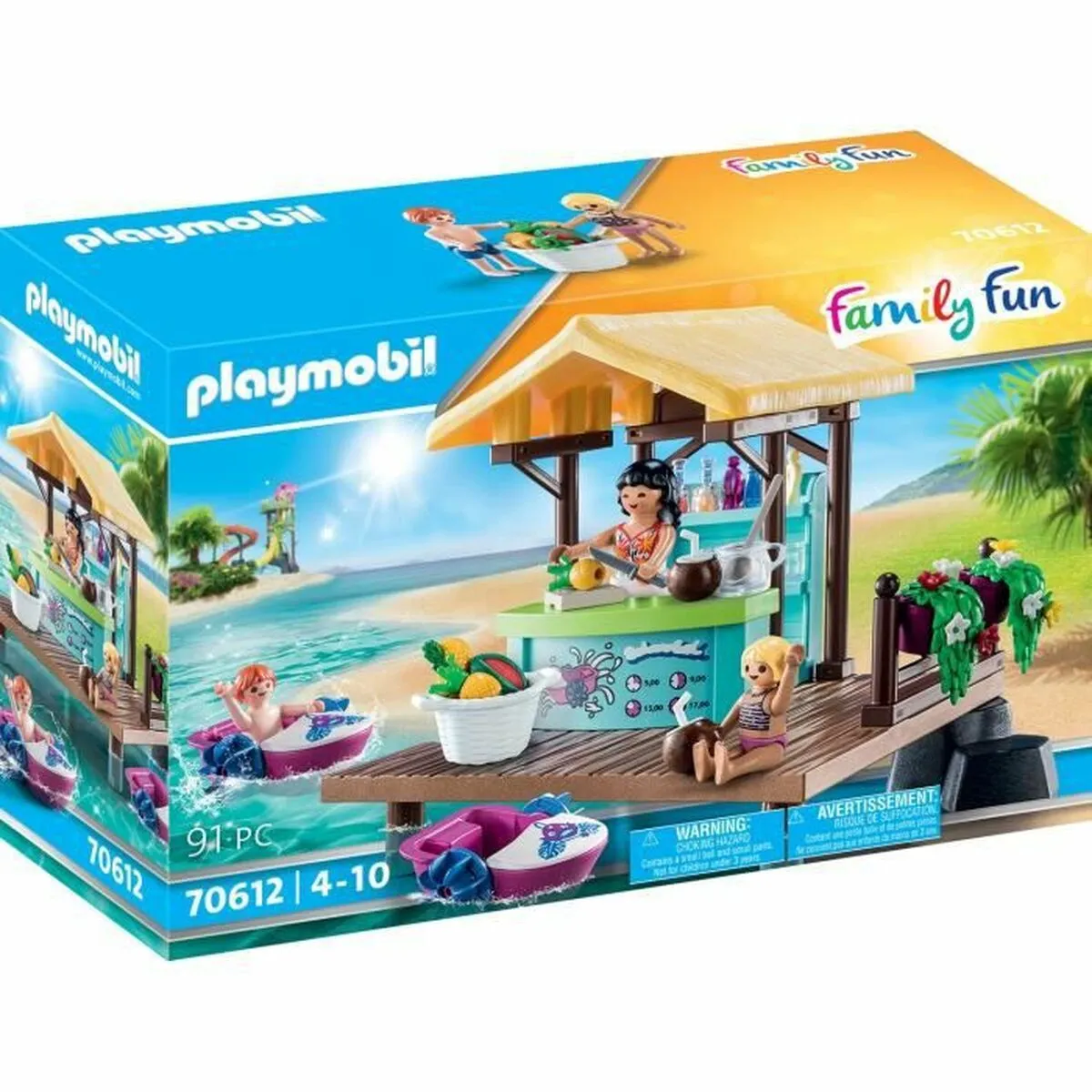 Playset Playmobil 70612 Family Fun Giochi Attività acquatiche