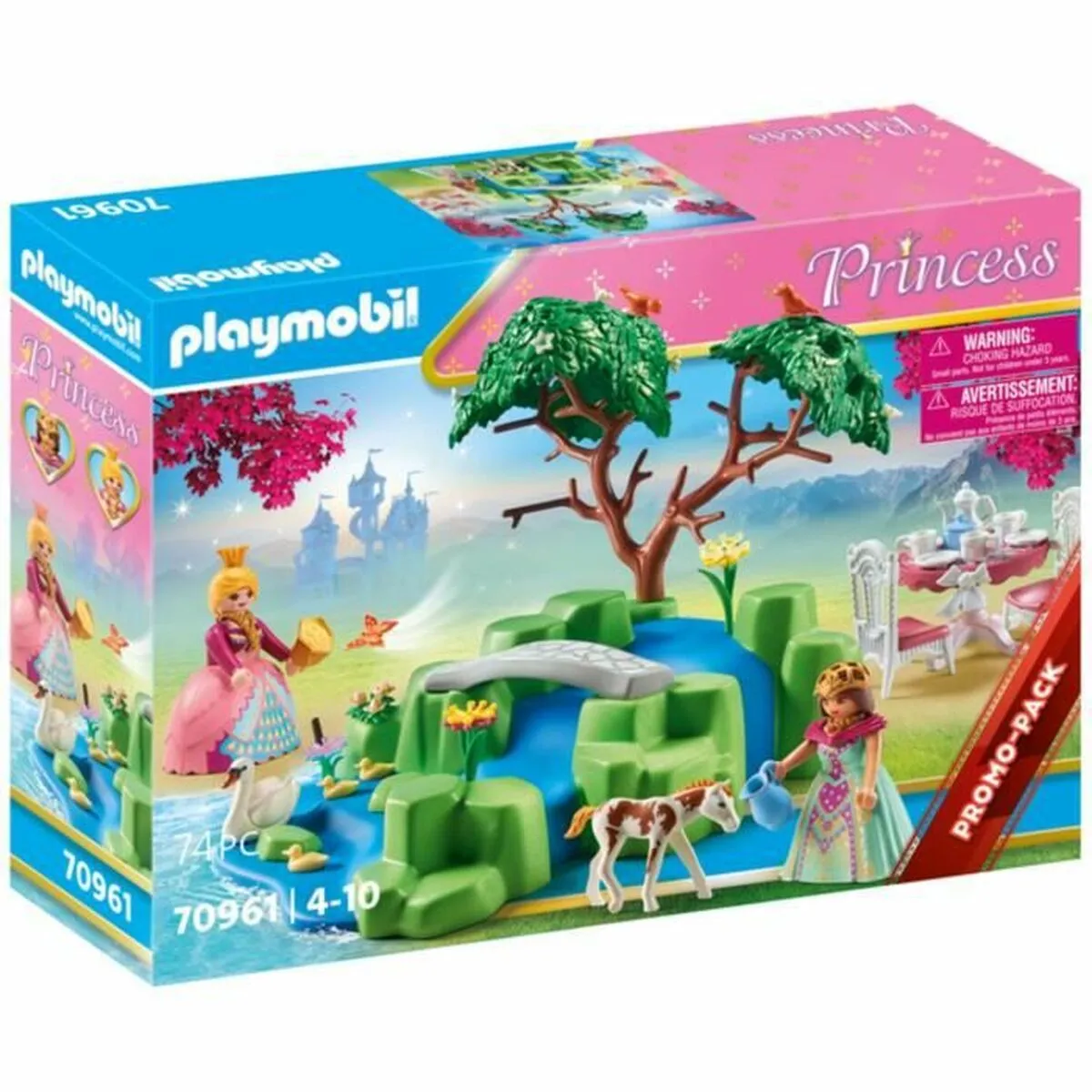 Playset   Playmobil Princesses - Royal Picnic 70961         74 Pezzi  