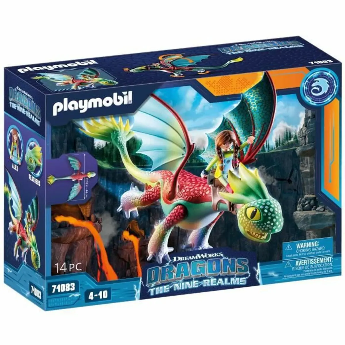 Playset Playmobil 71083 Drago