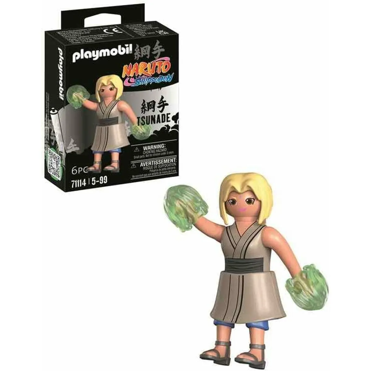 Playset Playmobil Natuto Shippuden: Tsunade 71114 6 Pezzi