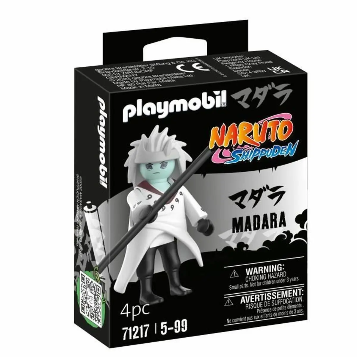 Playset Playmobil 71217 Naruto Shippuden 4 Pezzi