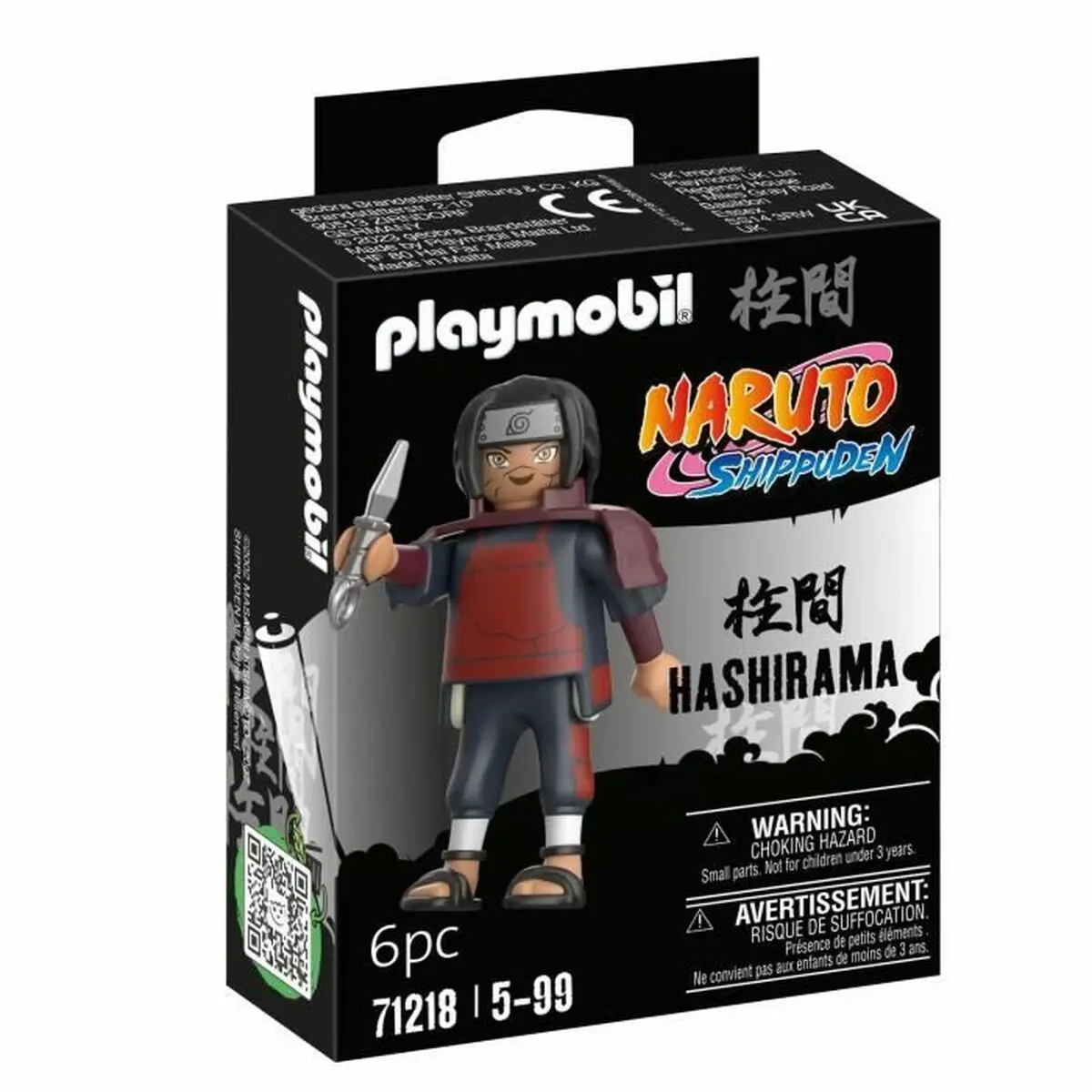 Playset Playmobil Naruto Shippuden - Hashirama 71218 6 Pezzi