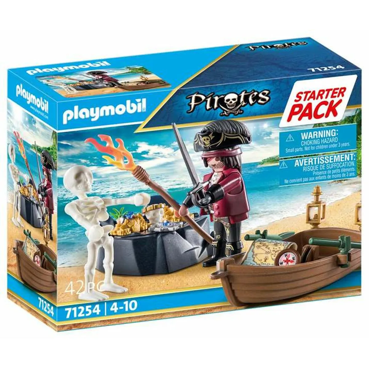 Playset Playmobil 71254 Pirates 42 Pezzi