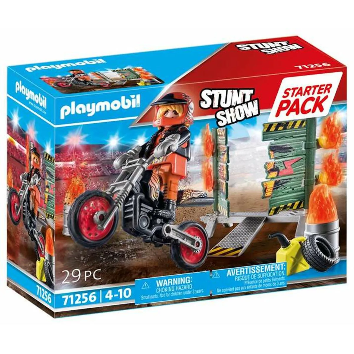 Playset Playmobil 71256 Stuntshow 29 Pezzi