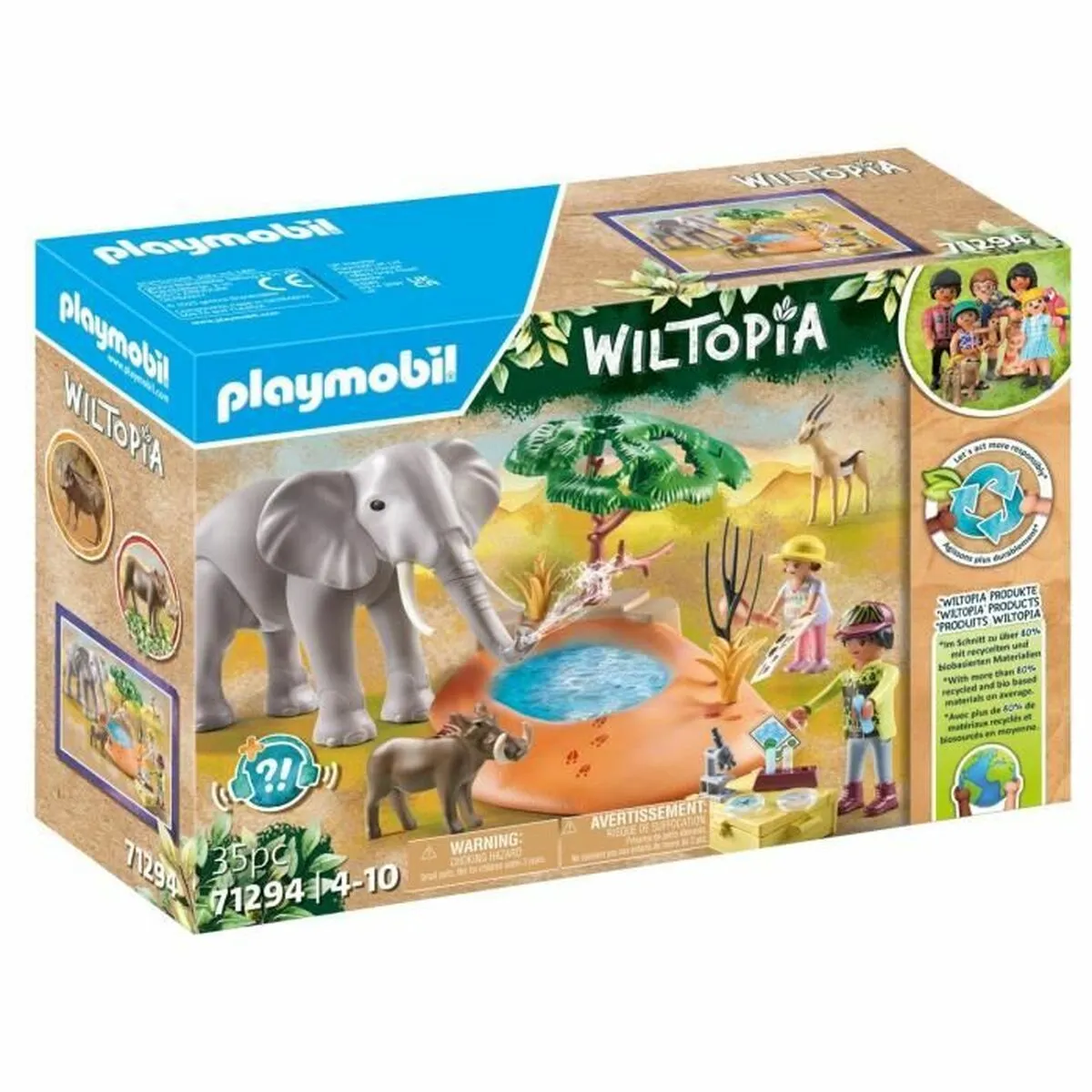 Personaggi d'Azione Playmobil Wiltopia 1 Pezzi