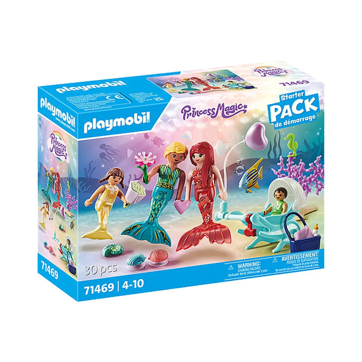 Set di giocattoli Playmobil Princess Magic Sirena 30 Pezzi