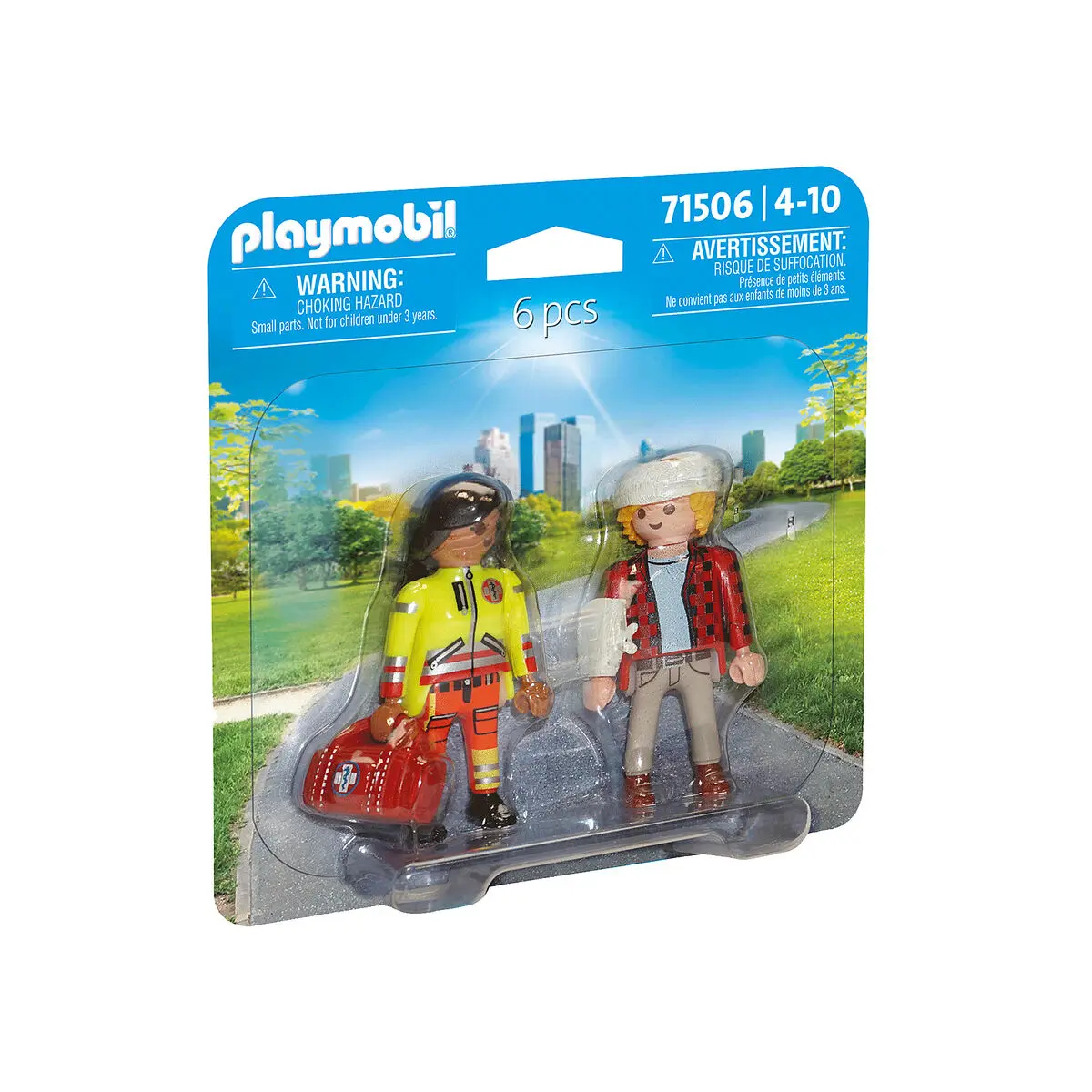 Playset Playmobil Medico 6 Pezzi