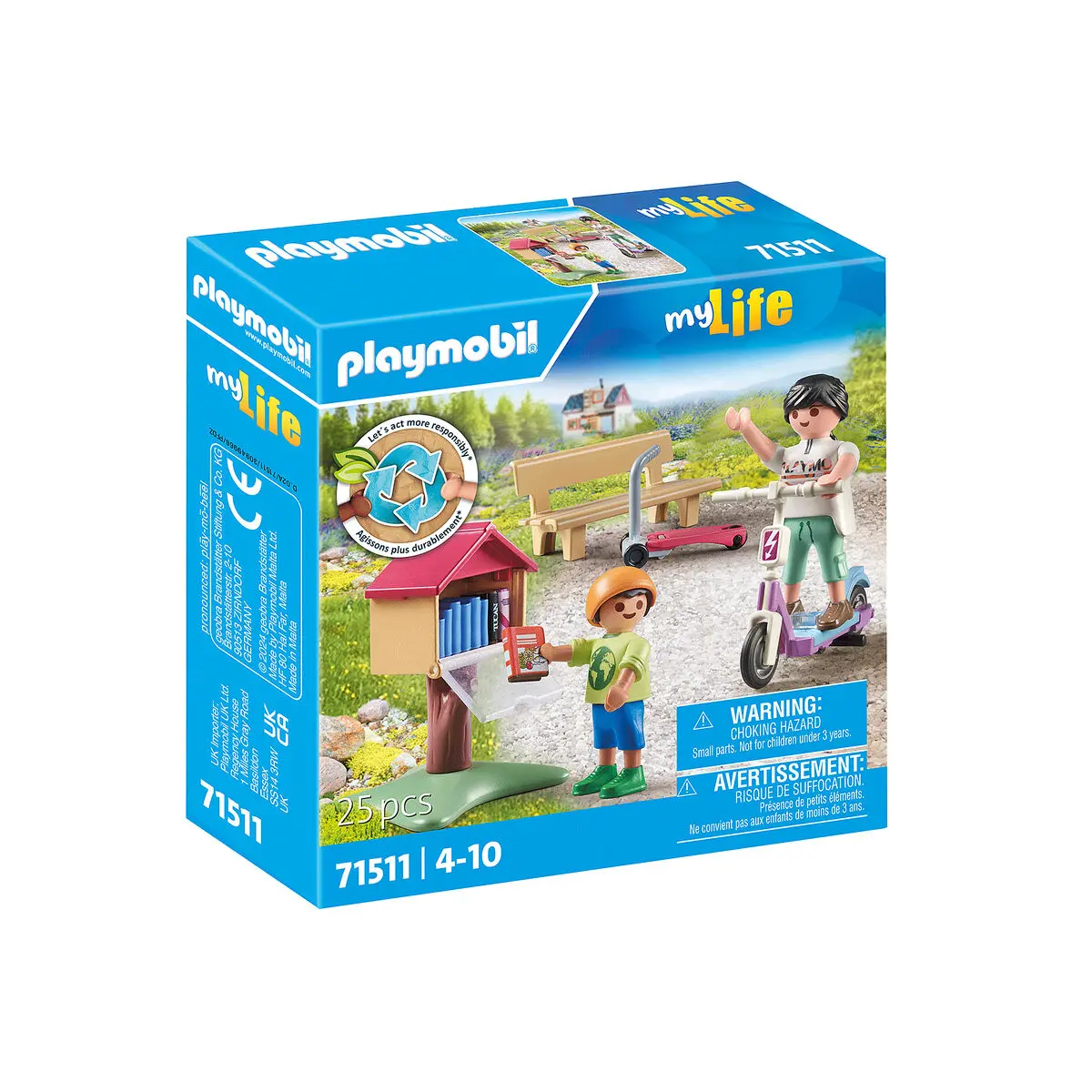 Playset Playmobil Color Moto 25 Pezzi