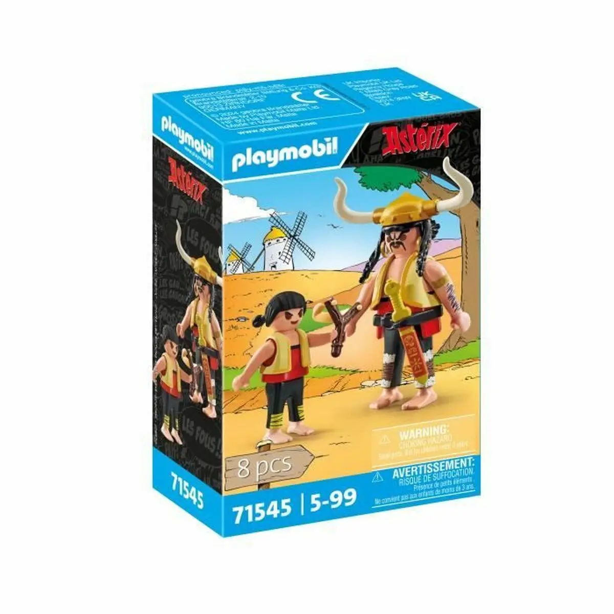 Statua Playmobil Asterix 71545 8 Pezzi