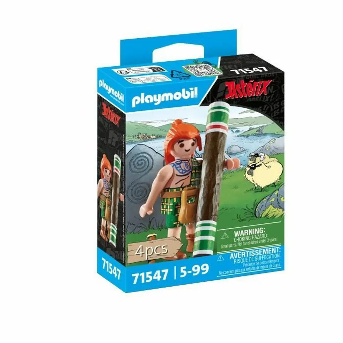 Statua Playmobil Asterix 71547 4 Pezzi