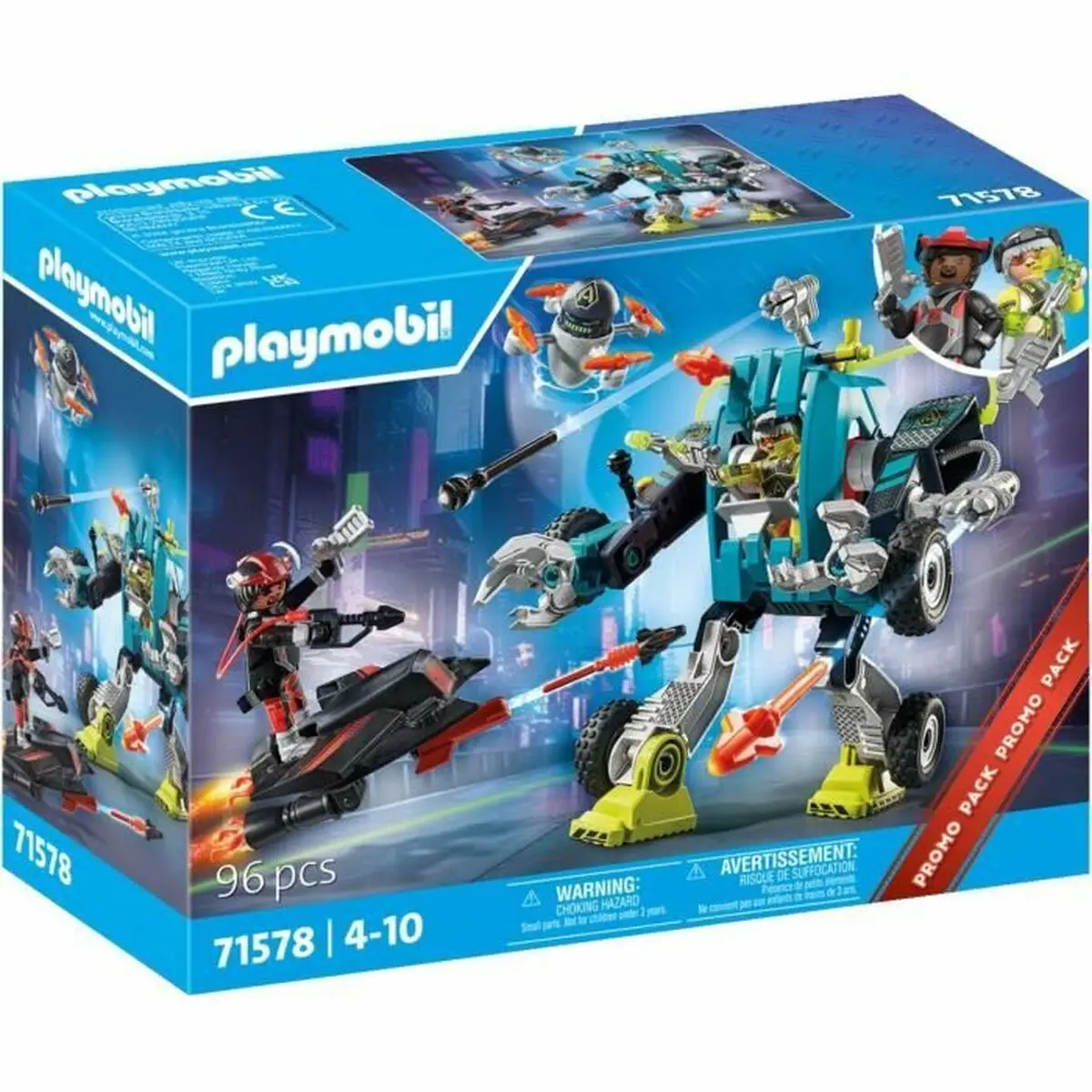 Playset Playmobil Space War 71578 96 Pezzi