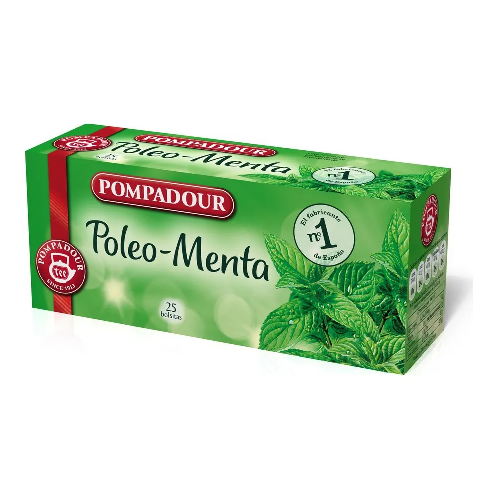 Infusione Pompadour Tè alla Menta (25 uds)