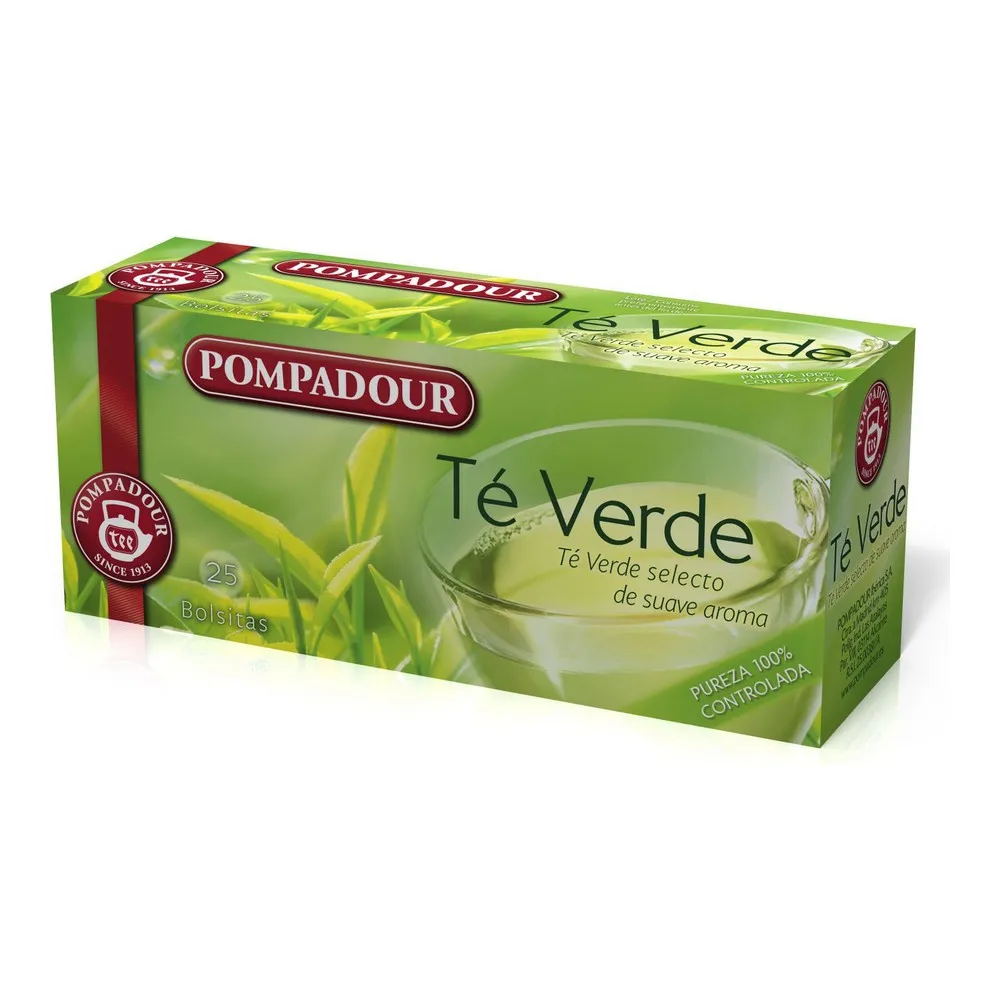 Infusione Pompadour Tè Verde (25 uds)