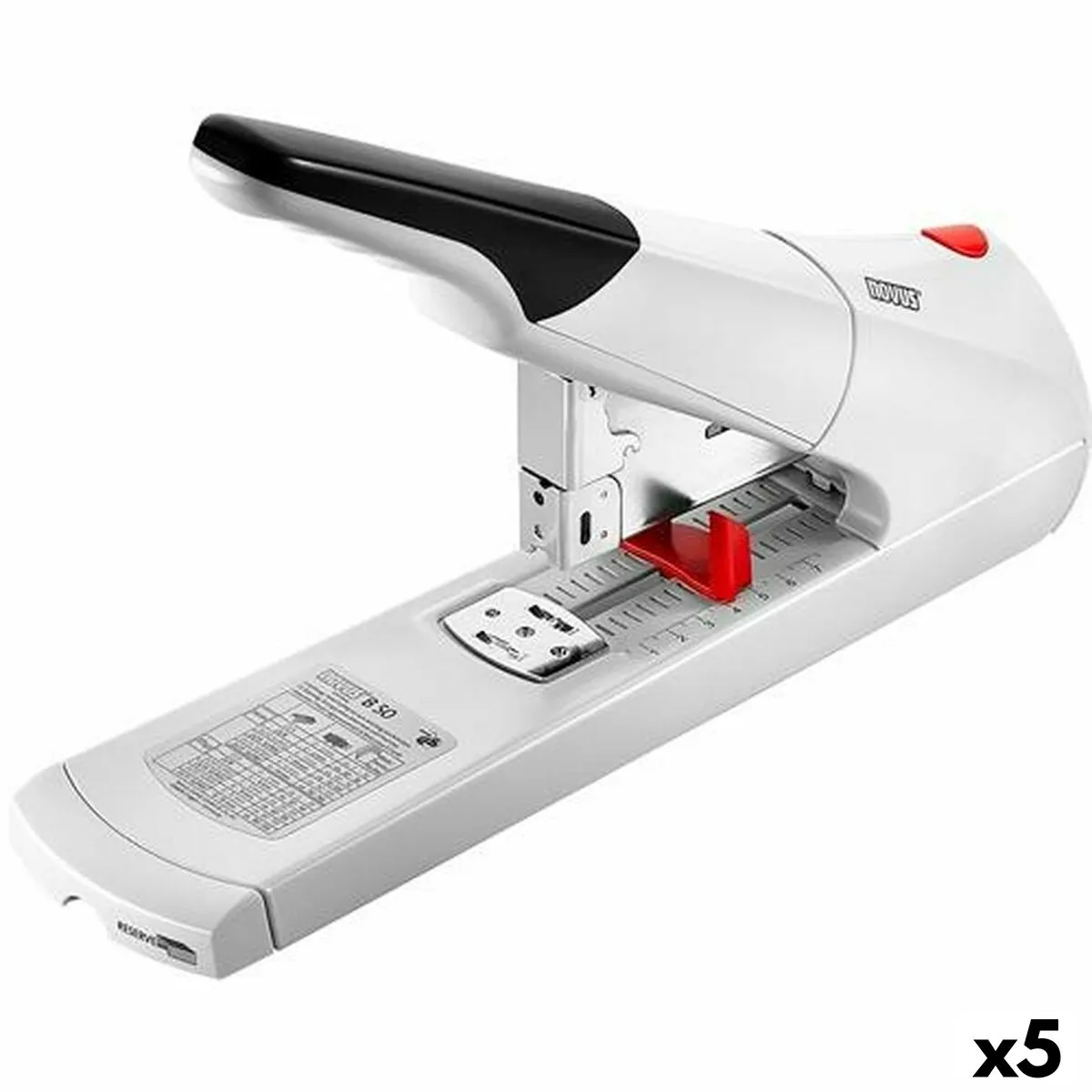 Cucitrice Novus B50 Ergonomico Grigio (5 Unità)