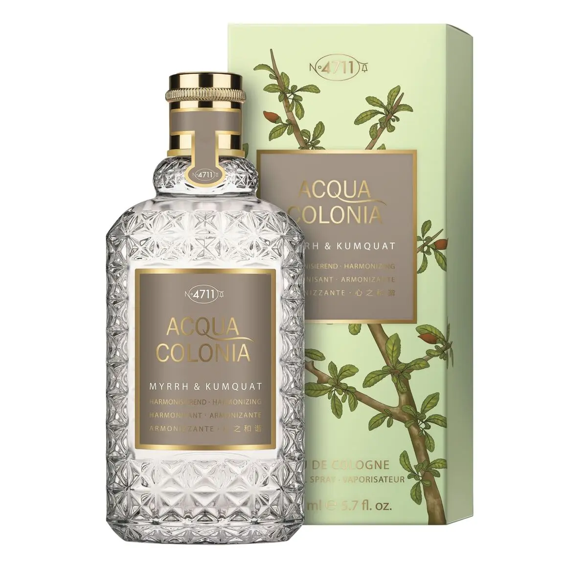 Profumo Unisex 4711 EDC Acqua Colonia Myrrh & Kumquat 170 ml