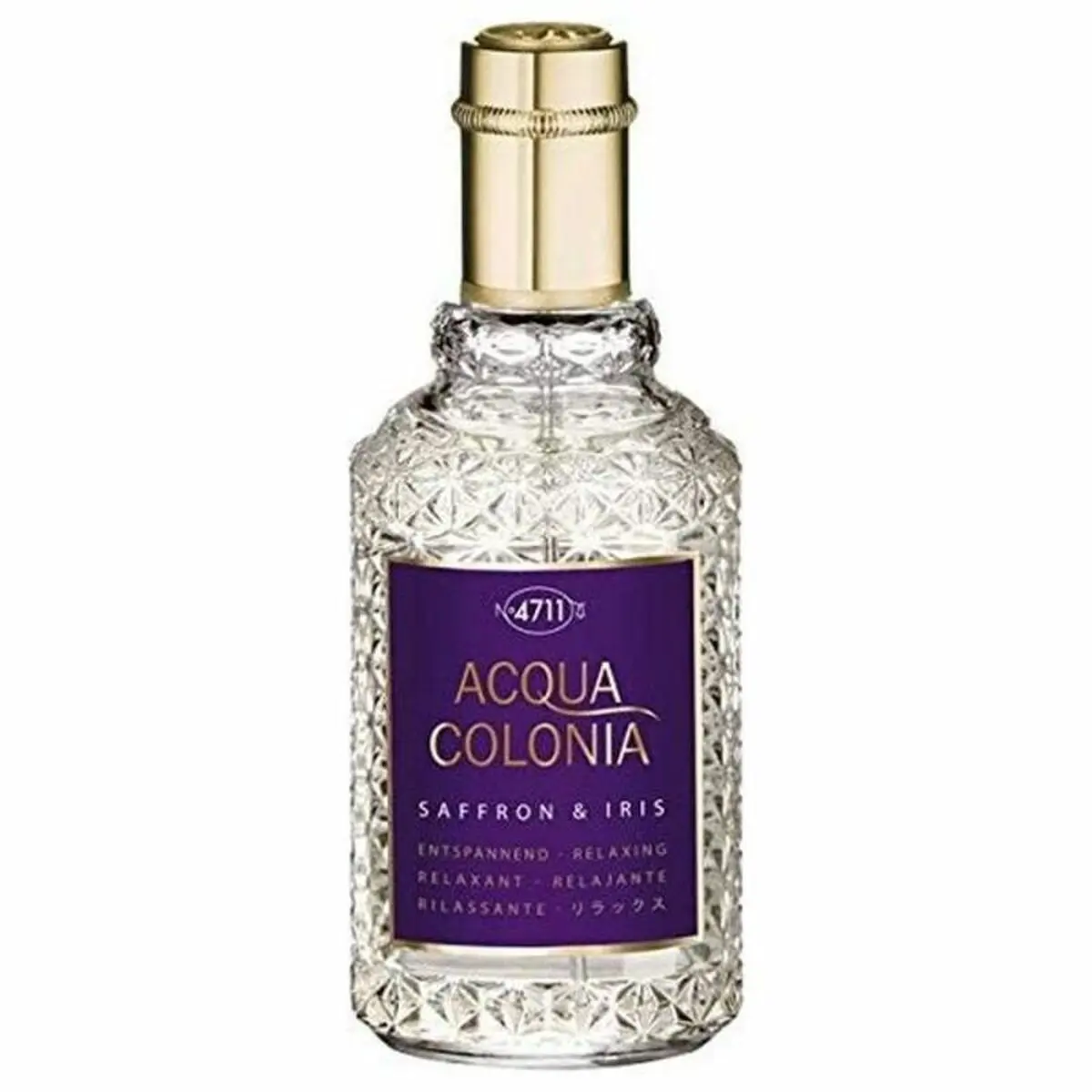 Profumo Unisex 4711 EDC Acqua Colonia Saffron & Iris (170 ml)