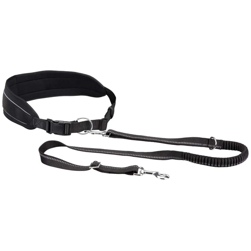 TRIXIE Cintura da Jogging per Cane Taglia M Nero 12767