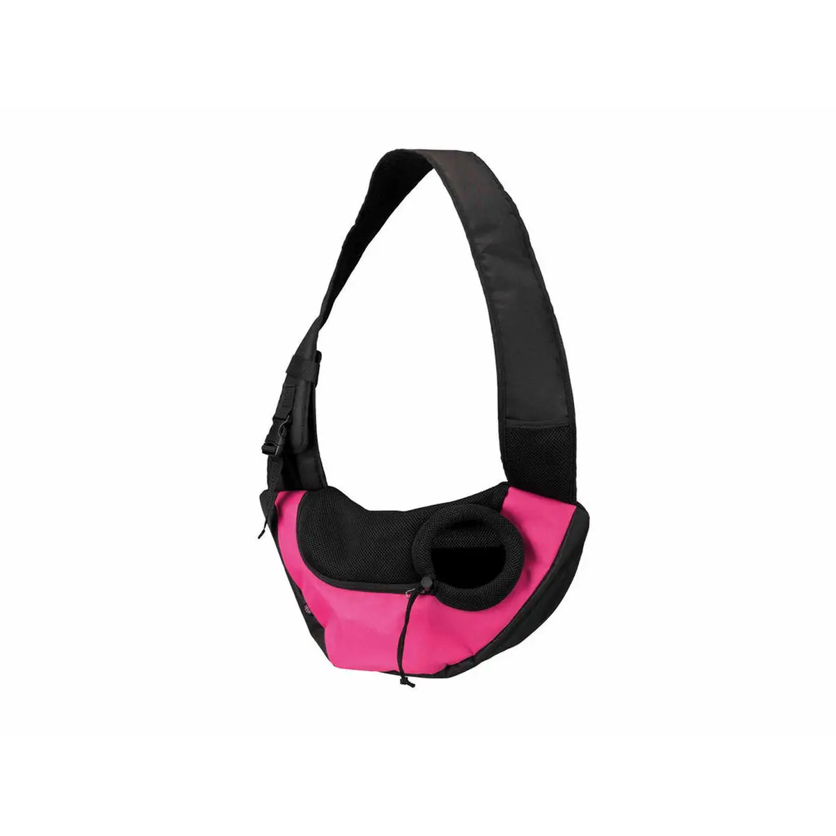 Zaino per Portatile Trixie Nero Rosa 50 × 25 × 18 cm