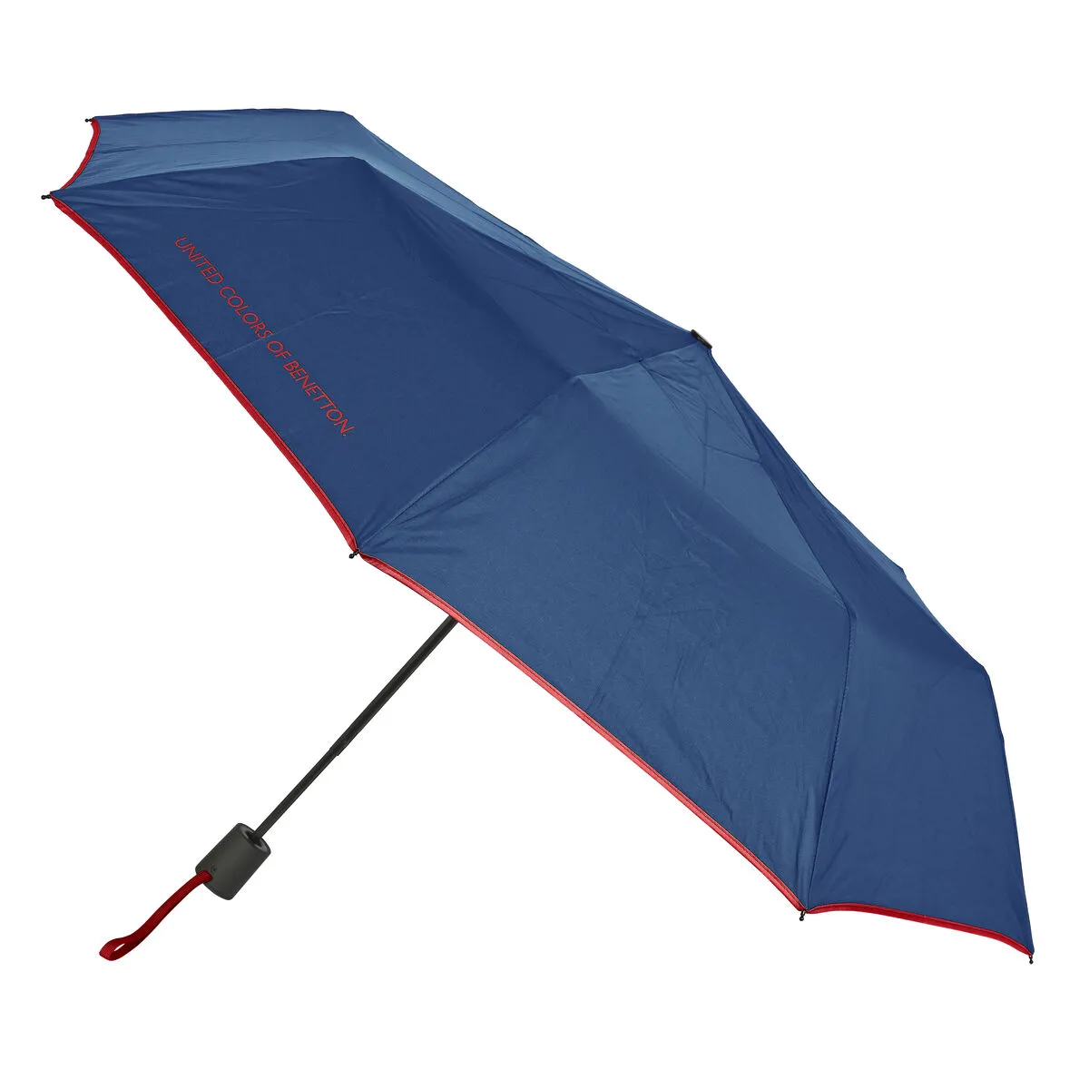 Ombrello Pieghevole Benetton Blu Marino (Ø 93 cm)