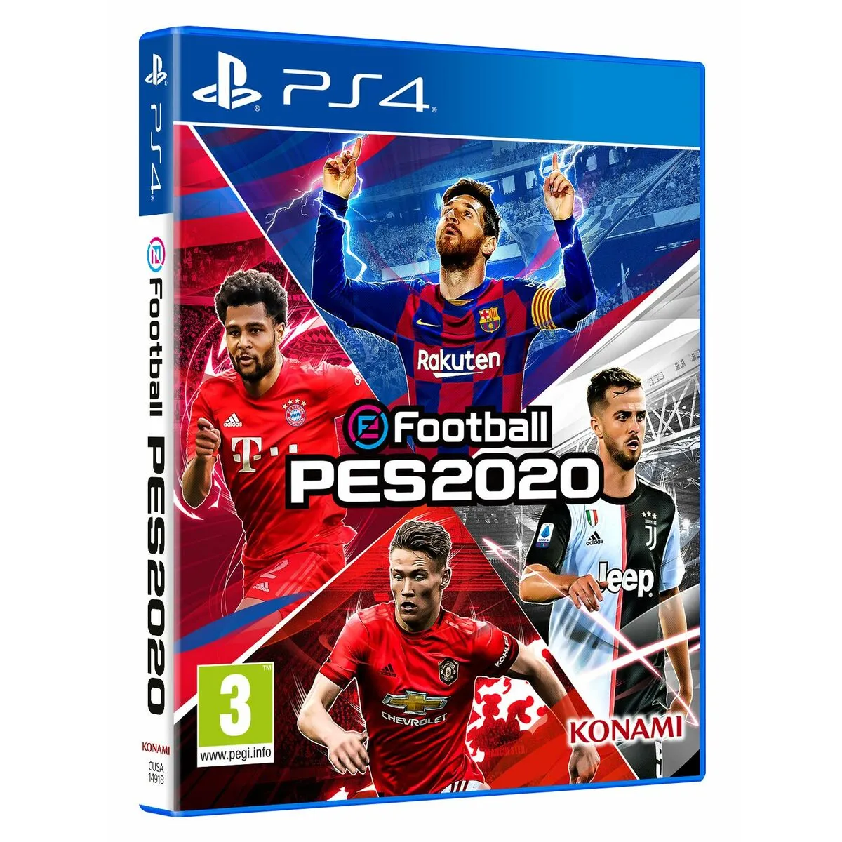 Videogioco PlayStation 4 Konami Holding Corporation eFootball PES 2020, PS4