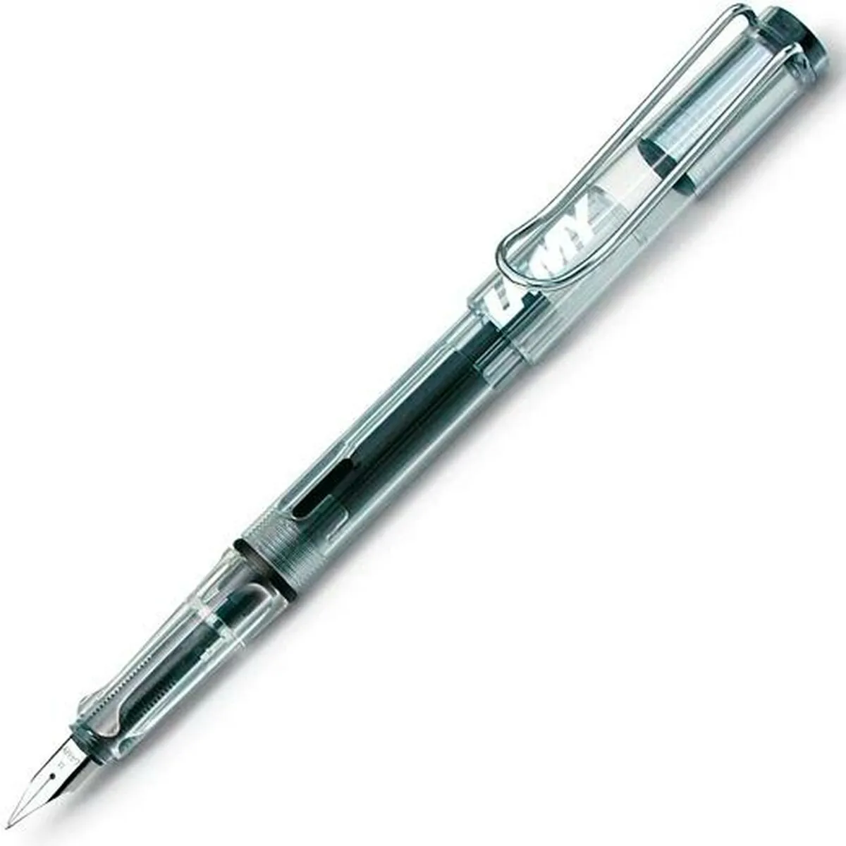 Penna per Calligrafia Lamy Safari 012EF Trasparente Azzurro