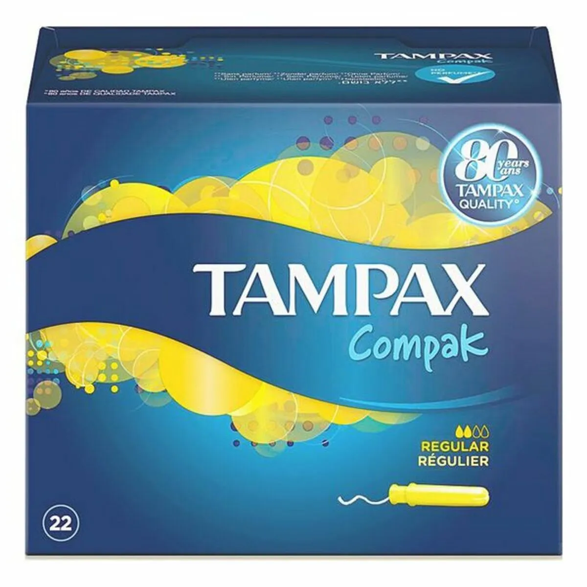 Assorbenti Interni Regolari COMPAK Tampax Tampax Compak (22 uds) 22 uds