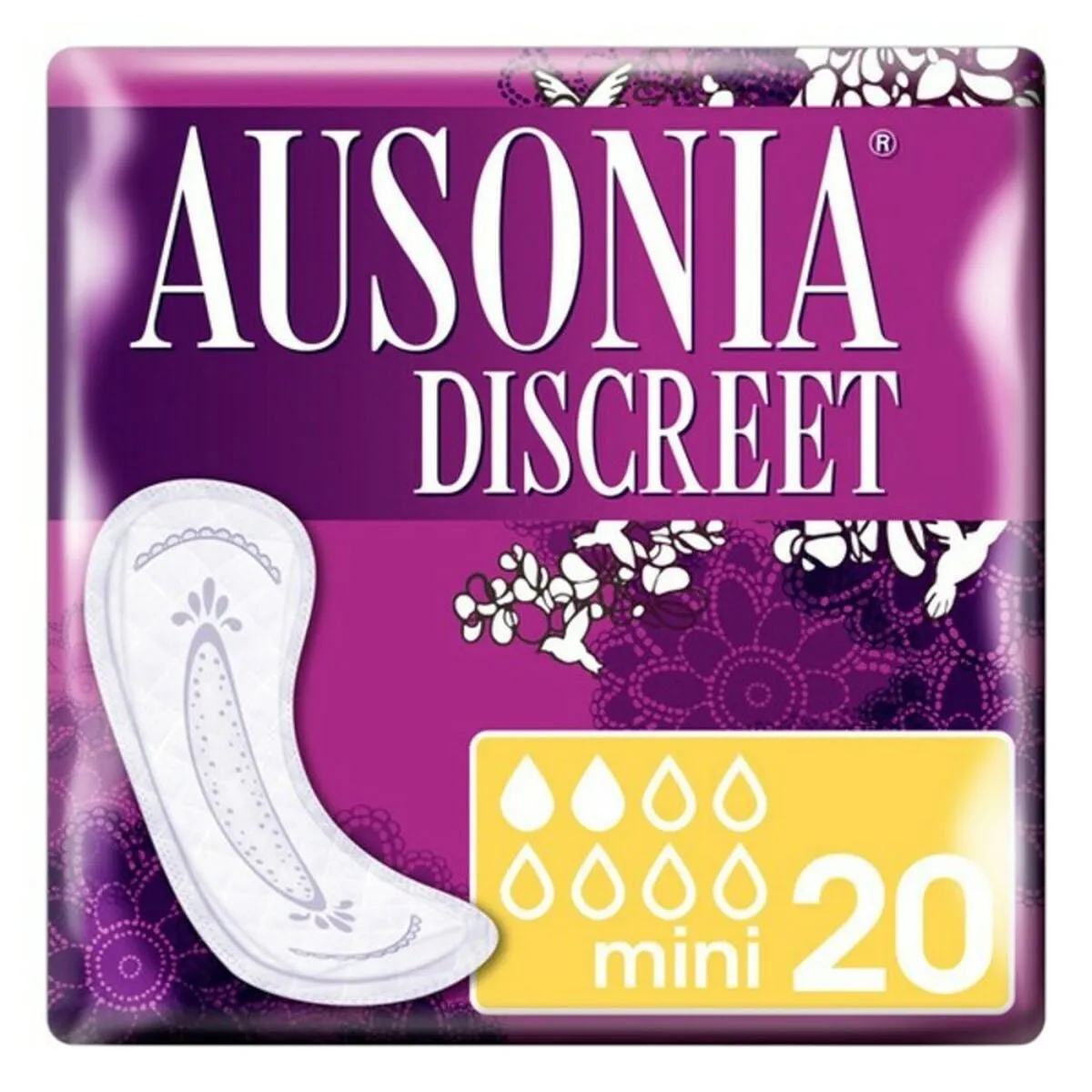 Assorbenti da incontinenza Mini Ausonia Discreet (20 uds) 20 Unità (20 uds)