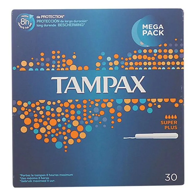 Assorbente Interno Super Plus Tampax Tampax Plus 30 Unità