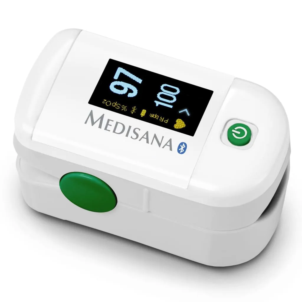 Medisana Pulsossimetro PM 100 Connect Bianco