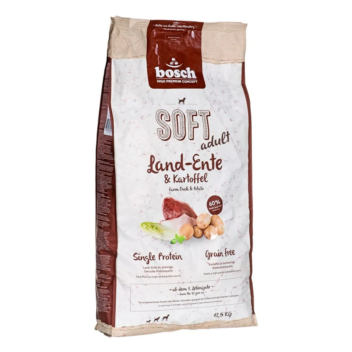 Io penso BOSCH Soft Adulto Anatra Patate 12,5 Kg