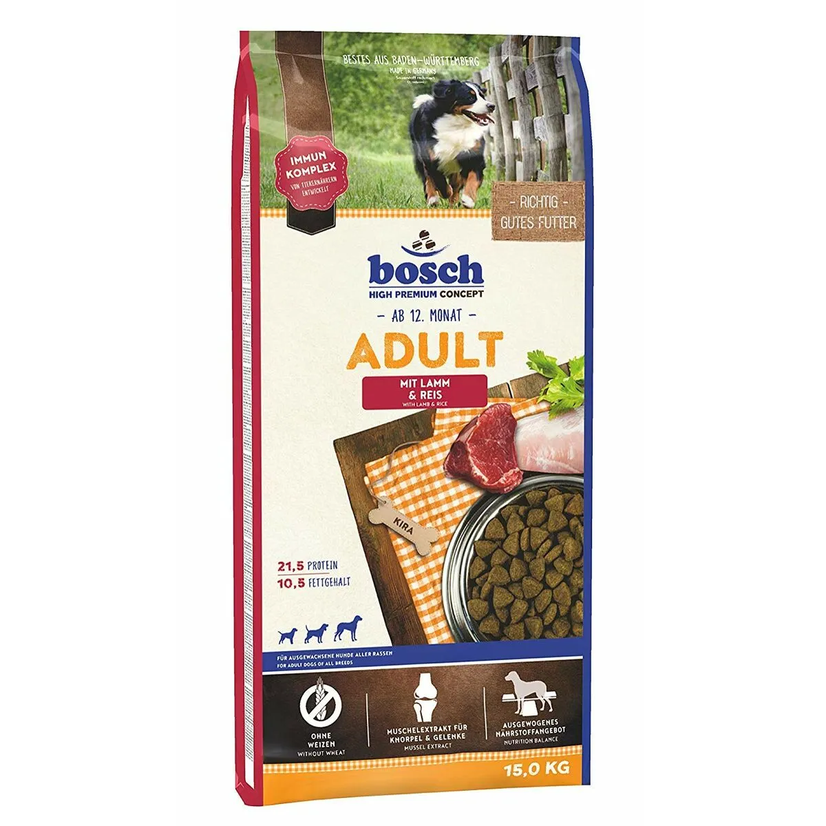 Io penso BOSCH   Adulto Agnello Riso 15 kg