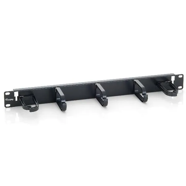 19" CABLE MANAGEMENT PANEL 1U WITH