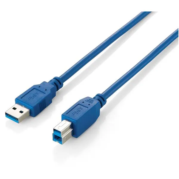 USB 3.0 CABLE A->B M/M 1,0M, BLUE