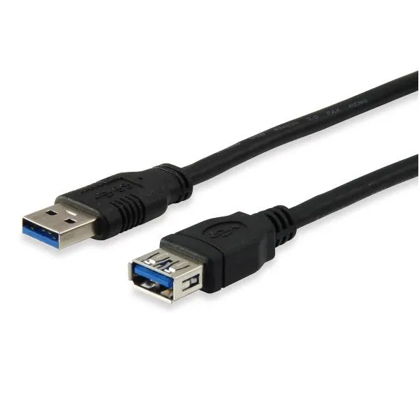 USB 3.0 EXTENSION A->A M/F 2M, BLAC