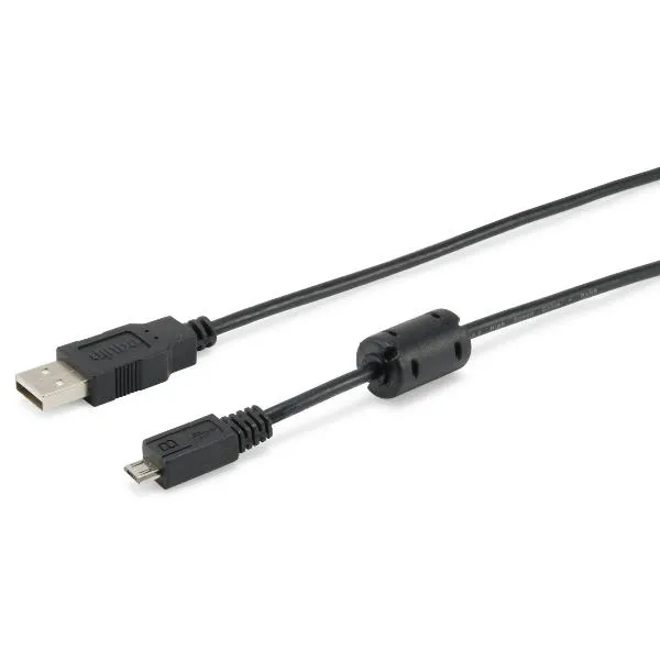 USB 2.0 CABLE A->MICROB 1,8M, M/M,