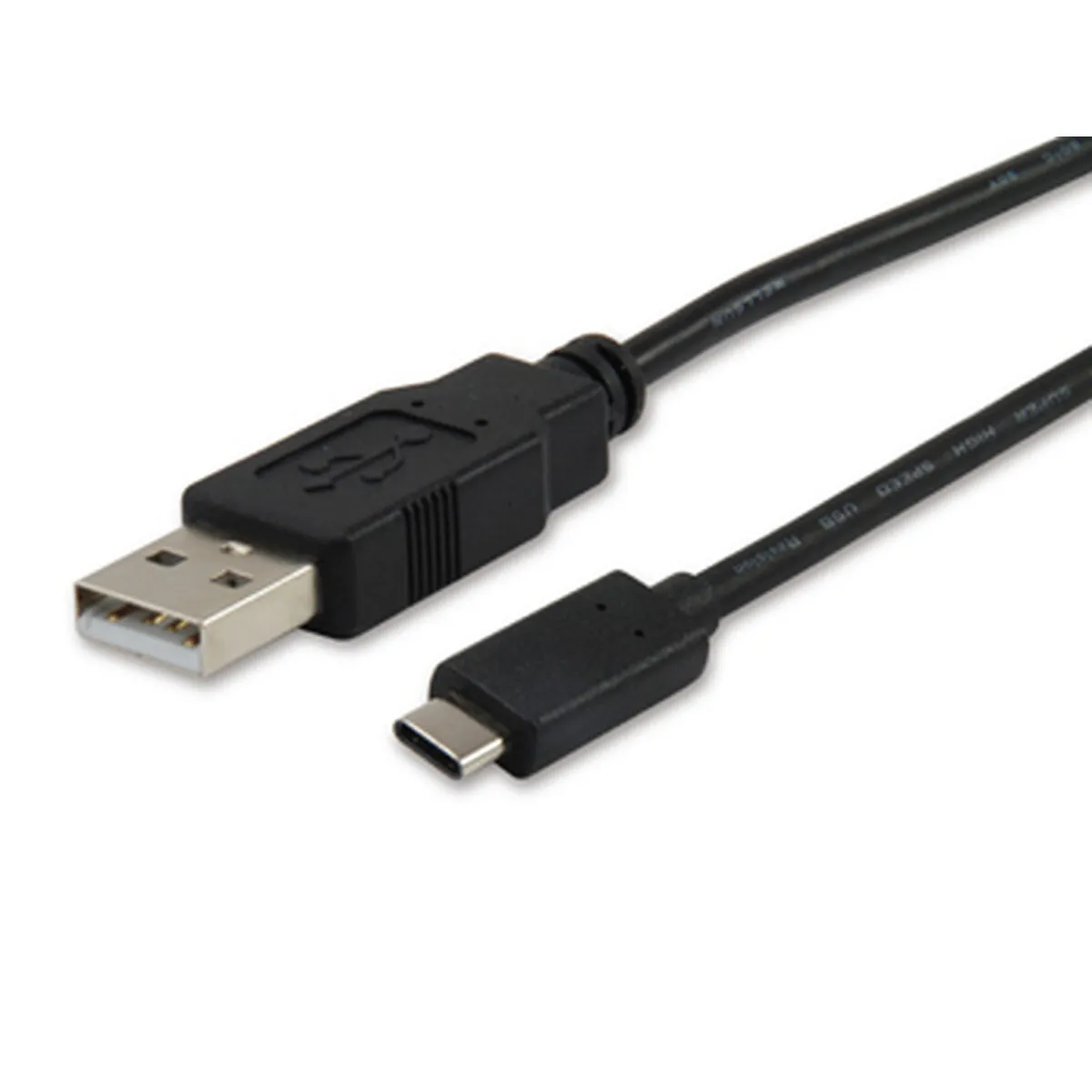 Cavo USB A con USB C Equip 12888107 Nero 1 m