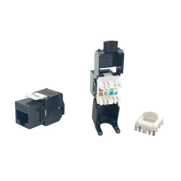 CAT.6 UNSHIELDED KEYSTONE JACK 8PZ.