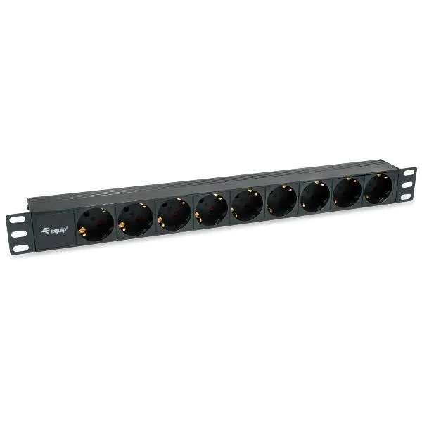 POWER STRIP 9BAY CEE7/4 W. 1,8M CAB