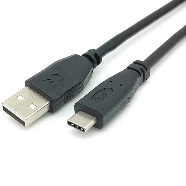 USB 2.0 TYPE-A TO C, M/M, 2.0M, BLA