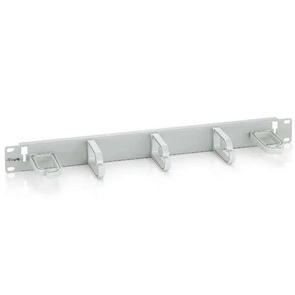 19" CABLE MANAGEMENT PANEL 1U WITH