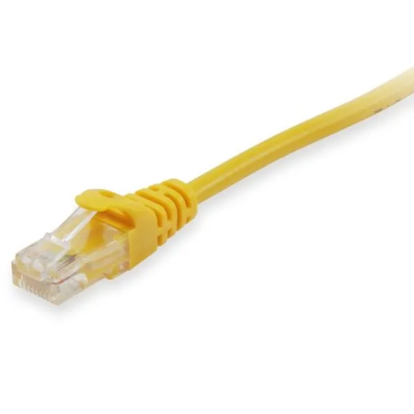 CAT.6A U/UTP PATCH CABLE, 1.0M, YEL