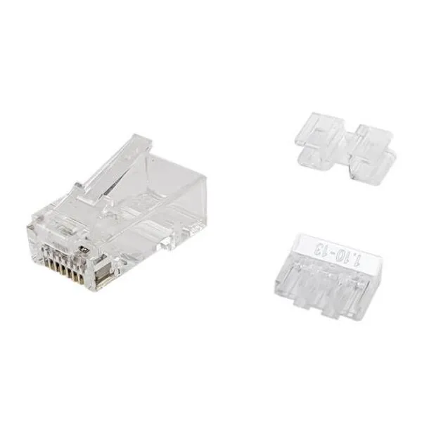 RJ45 CONNECTOR UTP CAT.6A, 100PZ