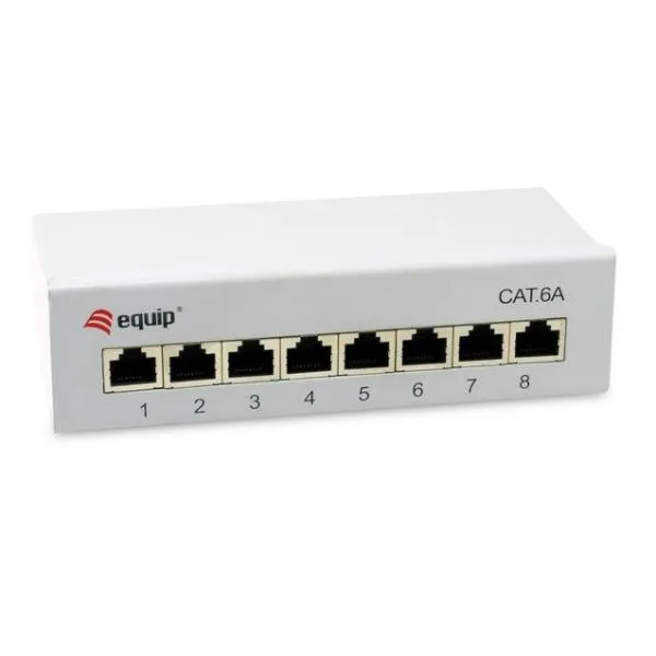 8-PORT CAT.6A DESKTOP SHIELDED PATC