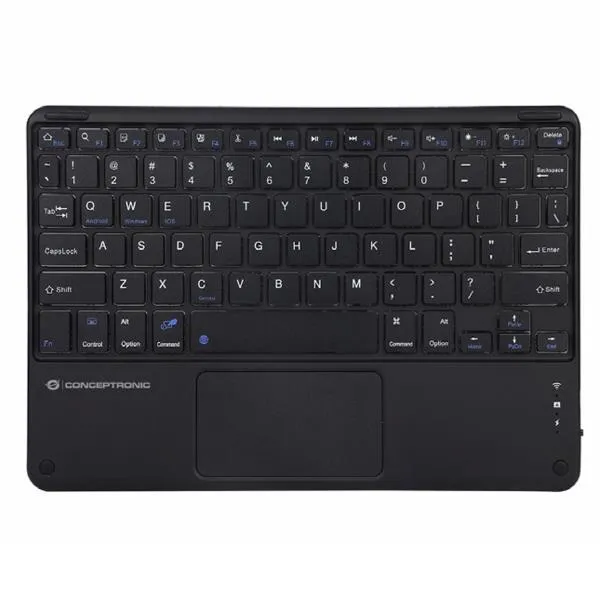 BLUETOOTH KEYBOARD WITH TOUCHPAD