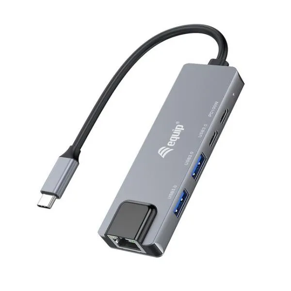 USB-C TO 2.5G ETHERNET + 3 PORT USB