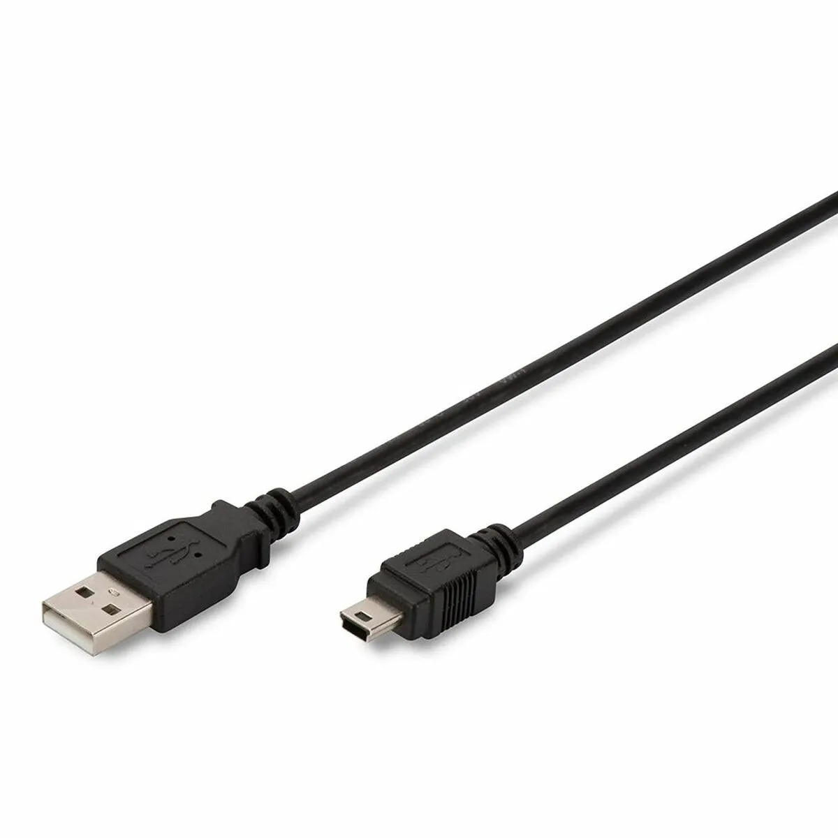 Cavo USB A con USB B Digitus AK-300108-018-S Nero 1,8 m (1 Unità)