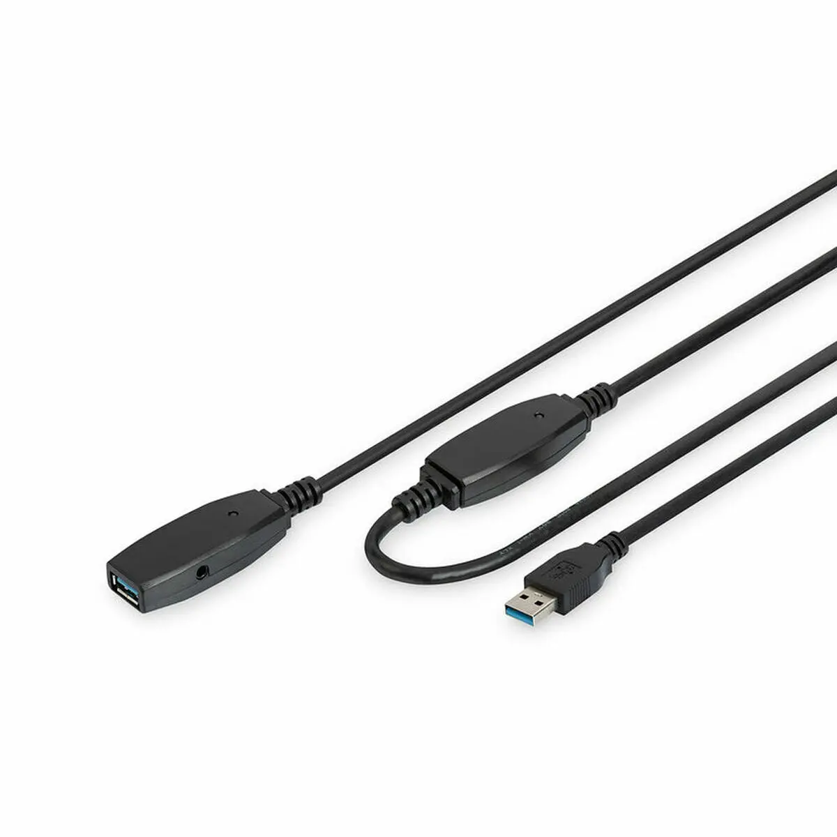 Cavo Micro USB Digitus DA-73107 Nero 20 m