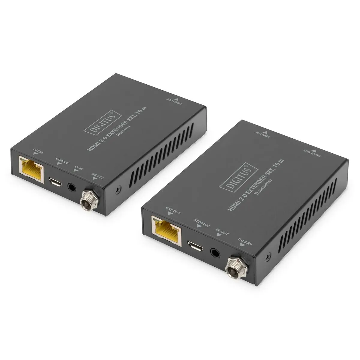 Ripetitore HDMI Digitus Nero